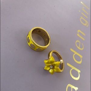 Yellow Ring Set